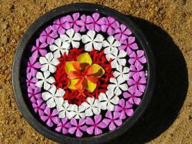 Water rangoli