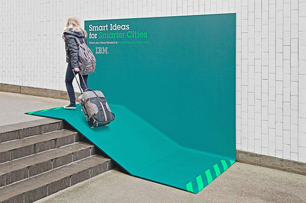 IBM's Smarter Cities Billboard Campaign #campaign #advertisement #billboard