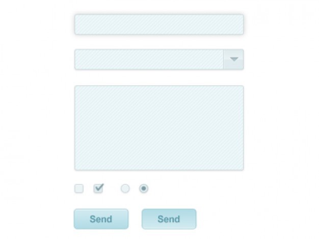 Clean web form ui elements Free Psd. See more inspiration related to Web, Elements, Ui, User, Clean, Form, Psd, Simple, Web elements, Interface, User interface and Horizontal on Freepik.