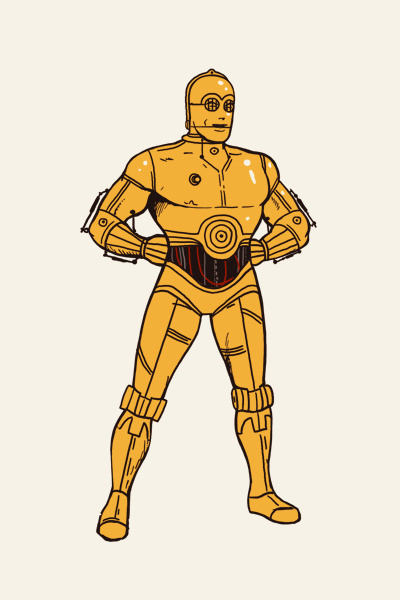 C3PO - The Art Of Mike Mitchell