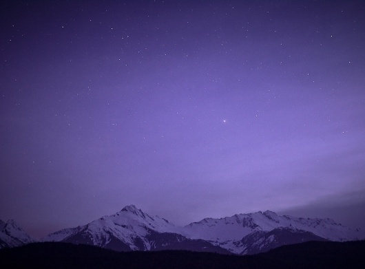 Circa 1983 - The Photo Roll of Owen Perry #stars #twilight #photography #mountains