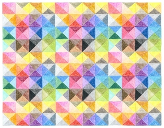Welcome to the works section darling! #geometric #montiel #illustration #colors #mantra #ana