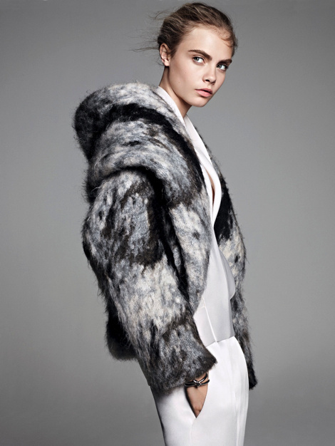 Cara Delevingnefor Vogue USNovember 2013 #girl #fashion #photography #fashion photography #model