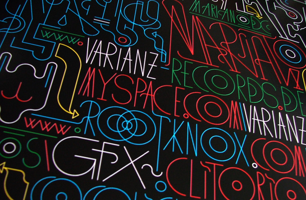 Varianz Records / Varianz 12 - 15 / Vinyl on Packaging Design Served #type #poster