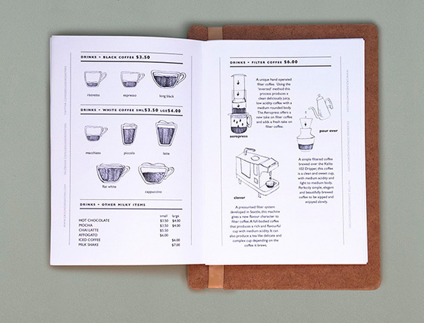 The Grounds #illustration #menu