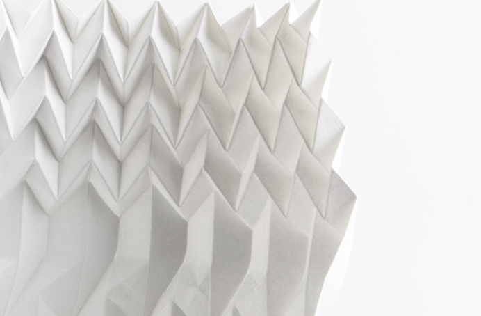 tessellation origami #origami #sculpture #paper #tessellation
