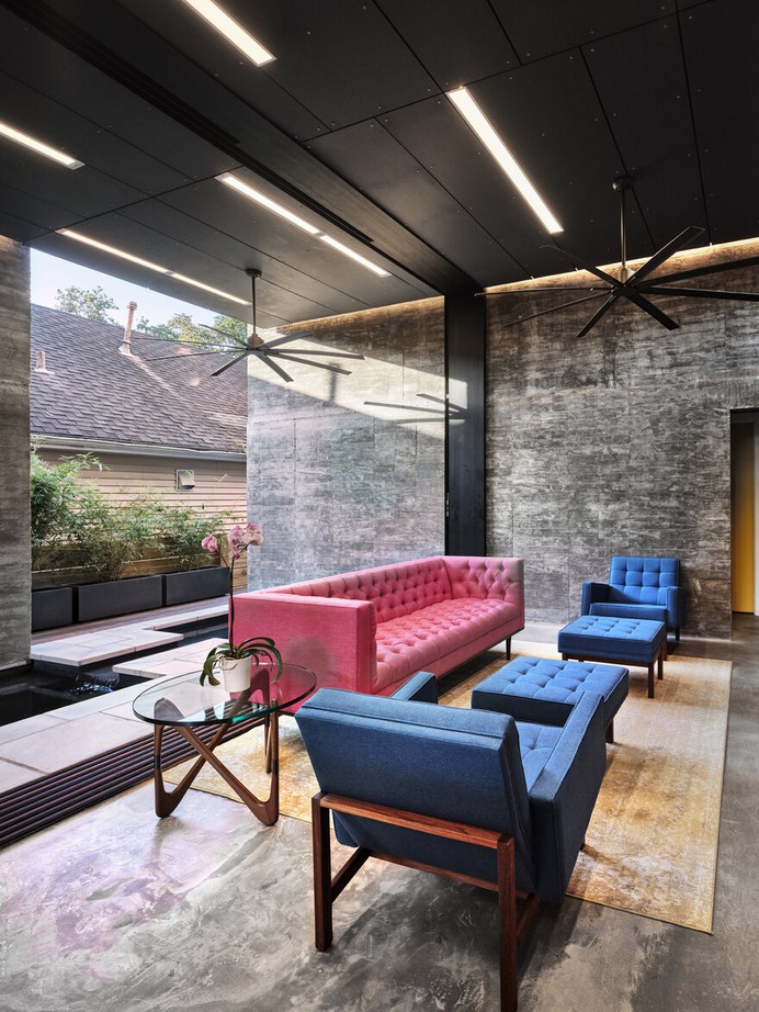 living room / Nathan Fell Architecture