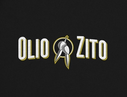Olio Zito - Branding on the Behance Network #logo #olive #vintage #branding