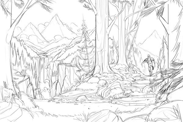 Every Mountain on Behance #illustration #mountains #drawing #landscape