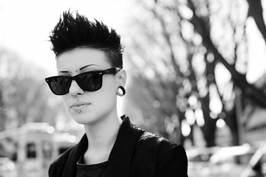 The Sartorialist #fashion #glasses #hair #short