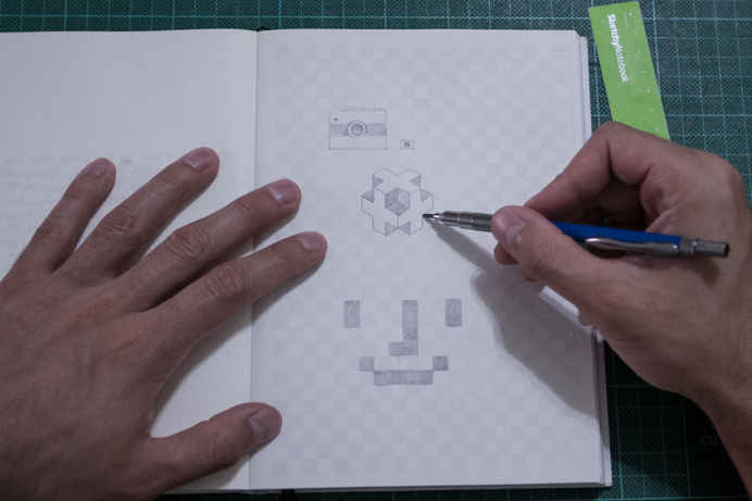 SketchyNotebook PressKit1 #notebook #product