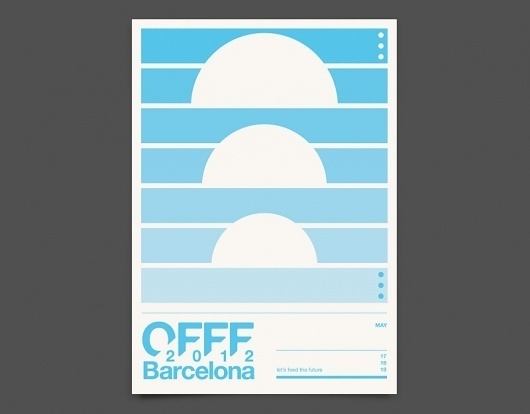 OFFF Barcelona 2012 - Duane Dalton #print #festival #poster