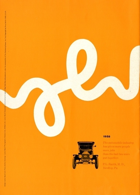 Experimental Typography 1960 | Imprint-The Online Community for Graphic Designers #lester beal