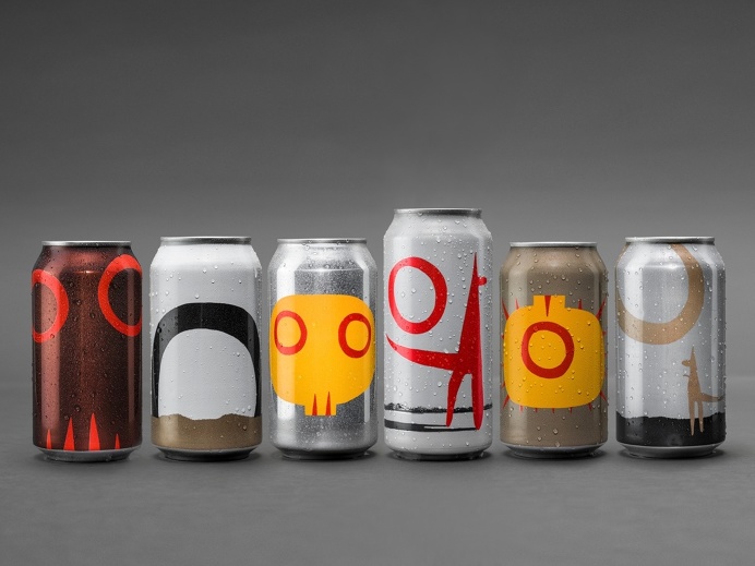 Moo Brew cans | AGDA Awards
