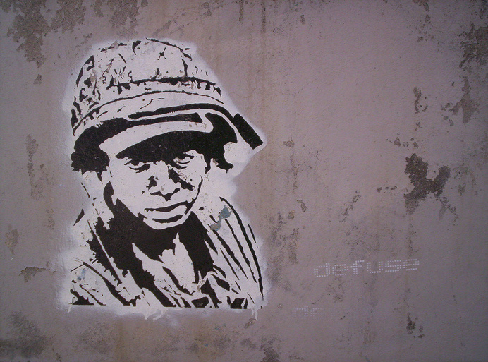 Stencil soldier #stencil #art