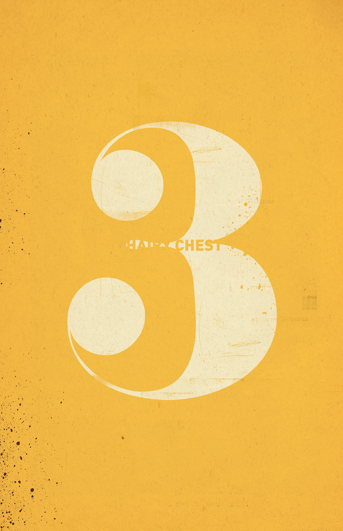 Third is the one with the… #illustration #number #typoography #poster