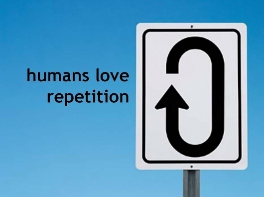 humans-love-repetition.jpg (1500×1119) #sign #repetition #human #street