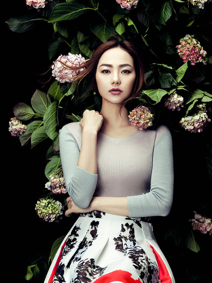 Minh Hang – Elle Vietnam, Cover, February 2015
