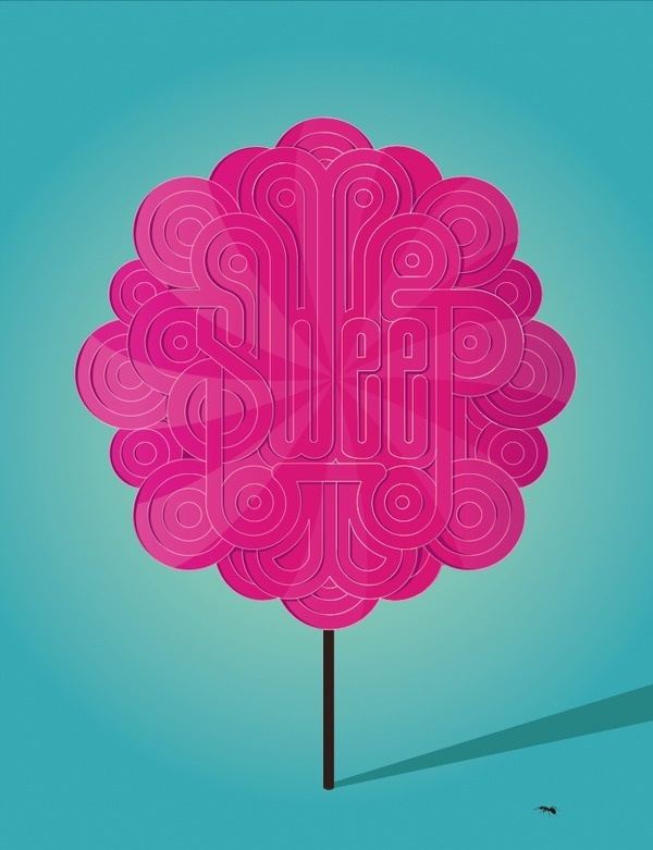 Ben Johnston #type #illustration #lettering #sweet