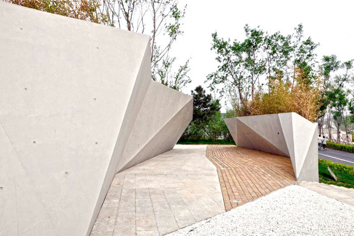 Sunken Garden by Plasma Studio - #architecture, #outdoor, #architecture, #garden, #landscaping,