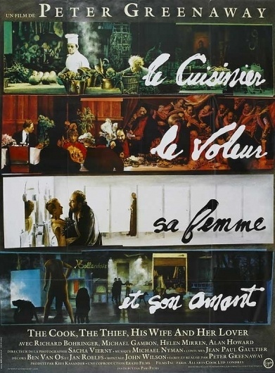 The Cook, the Thief, His Wife & Her Lover Movie Posters From Movie Poster Shop #poster #film
