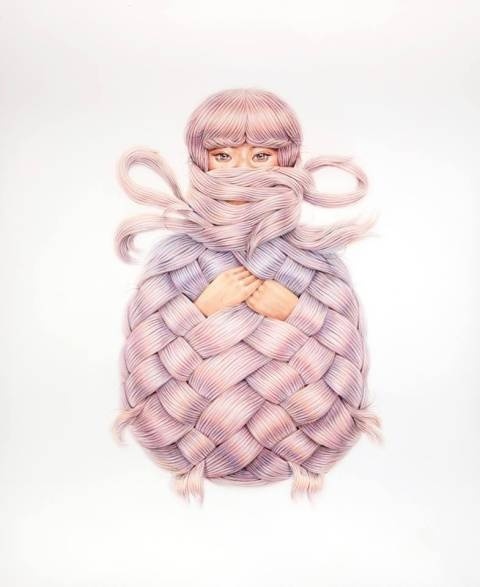 Winnie Truong | PICDIT #hair #drawing #art