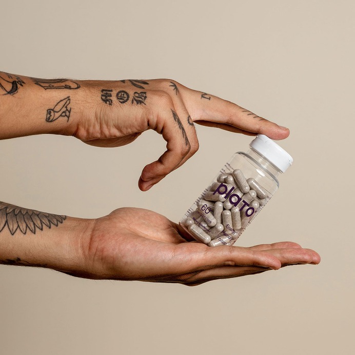 Plato - Mindsparkle Mag Plato is a daily herbal nootropic that can improve your memory, help you focus, and reduce symptoms of stress. Plato's identity and website were designed and realised with huge amounts of love by a huge team of creatives around the world. #logo #packaging #identity #branding #design #color #photography #graphic #design #gallery #blog #project #mindsparkle #mag #beautiful #portfolio #designer