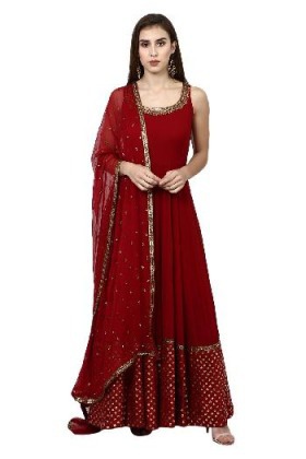 ethnic Love For Red suit