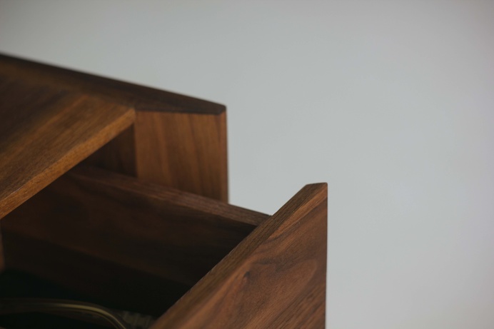 Chest Middle Meyer Fly Massive Millworks #chest #dresser #interior #wood #millwork #walnut #drawers #woodworking #modernism