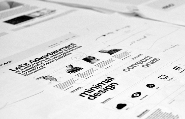 Ros Website on Behance #helvetica #minimal #webdesign #typography