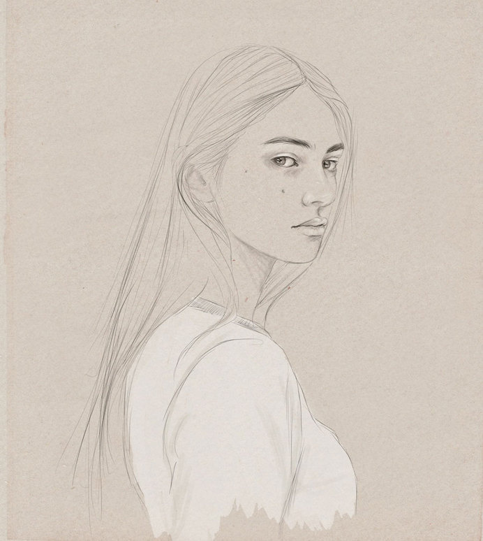 KEMI MAI | artnau #woman #girl #progress #illustration #painting #art #lady #beauty