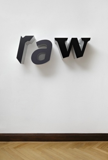 Galerie Jacky Strenz - Pietro Sanguineti Works 5 #art #typography