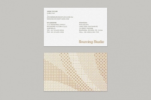 Hofstede Design #business #branding #identity #blocking #cards #foil