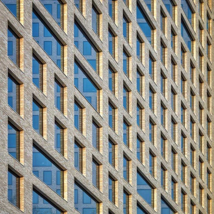 Paul Brouns Transforms Architectural Facades Into Abstract Patterns