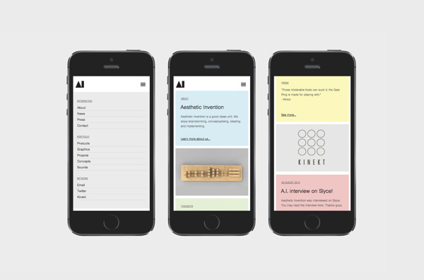 Aesthetic Invention #development #design #graphic #web