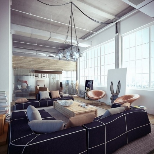Industrial Loft #loft