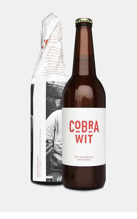 Cobra Wit by Engelbreckt #bottle #packaging #print #label #wrapper
