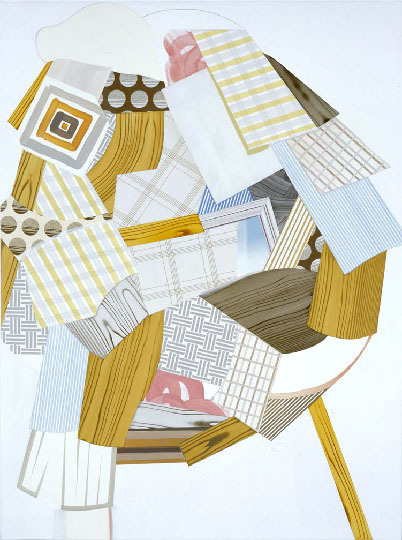 The Hump, 2007, Oil and Acrylic on Canvas Over Panel, 43" x 35"