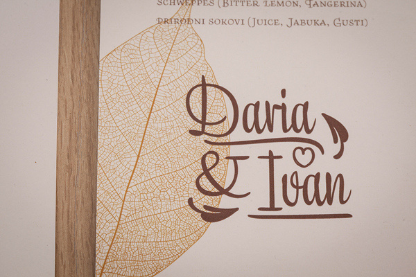Daria & Ivan Wedding identity and invitations #leo #branding #ivan&daria #design #graphic #vinkovic #identity #wedding