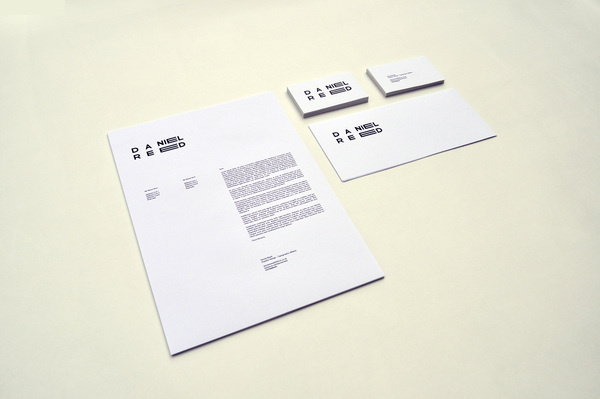 Brand Identity Daniel Reed on Behance #print #stationary