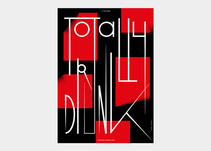 Dennis Moya Totally Drunk Poster