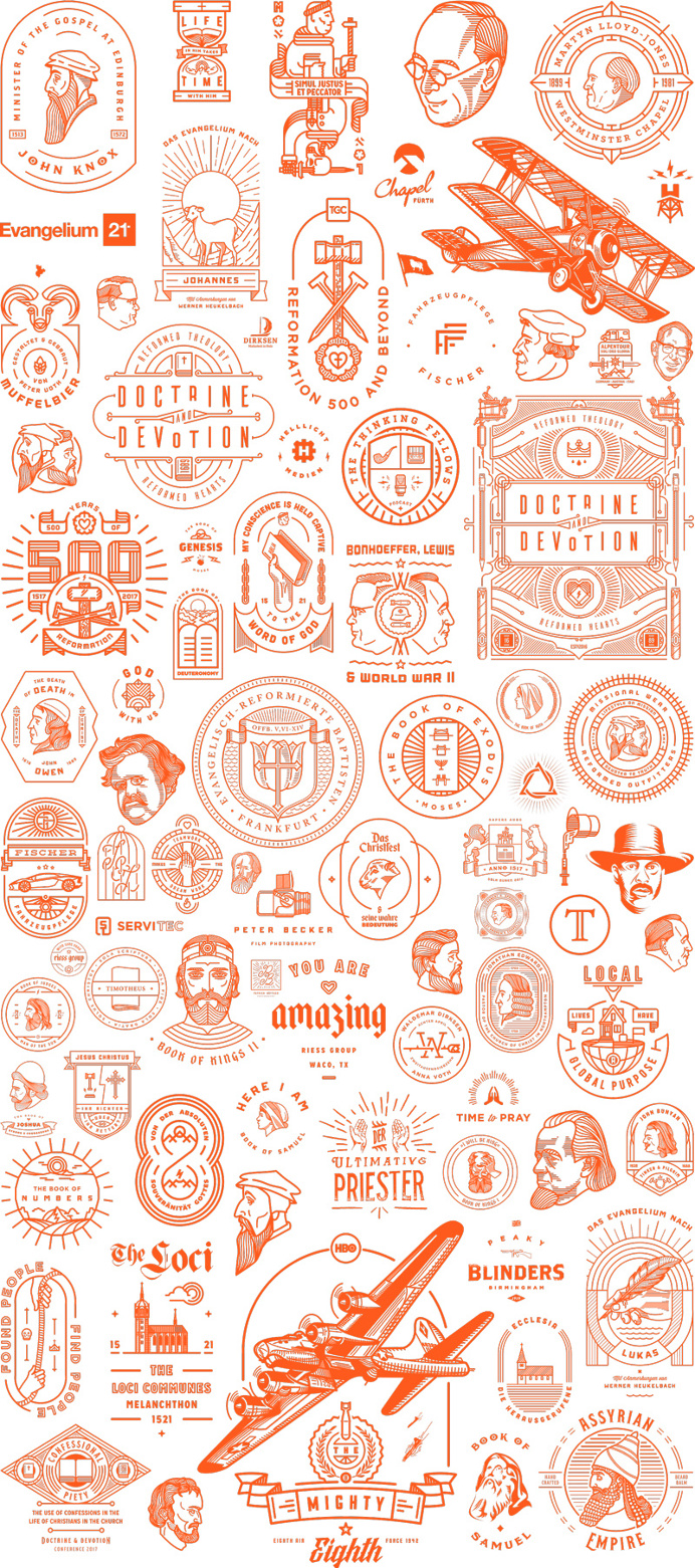 Portfolio Illustrations by Peter Voth #line #icon #Logotype #Marks #Branding #Identity #Outline #Illustration #LineArt #Character #Portfolio