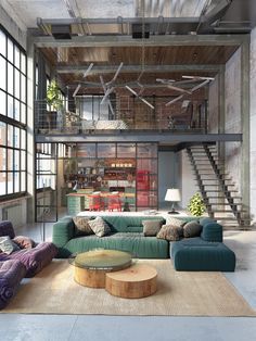 There's something so poetic in taking an old factory and turning it into a modern home. Designers take something old and dilapidated and give it a new purpose f