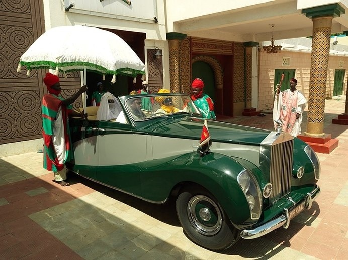 The Emir of Kano's Rolls Royce #monarch #photography #nigerian #king