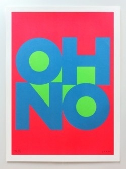 OH NO - James Joyce #typography