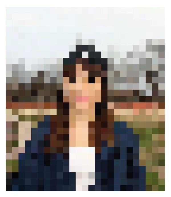 Self-portrait Project on the Behance Network #nurdinova #design #graphic #pixel #karina #illustration #portrait