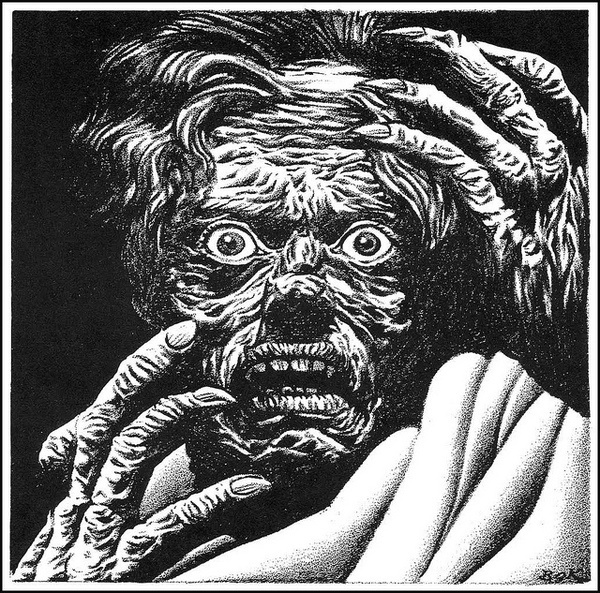 Hannes Bok 46 | Flickr Photo Sharing! #monster #illustration #ink #horror