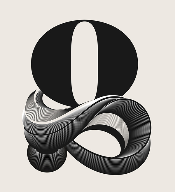 Alphabetica | Type Treatments on Behance #lettering #design #graphic #illustration #typography