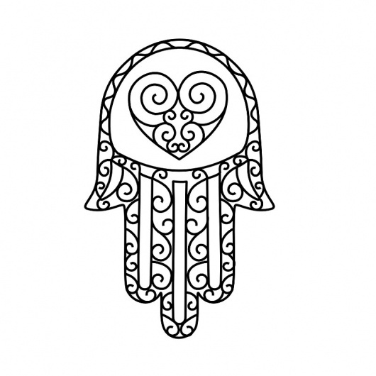 Hand-of-Fatima-tattoo.jpg (800×800) #curves #tattoo #symbol #hamsa #hand #love