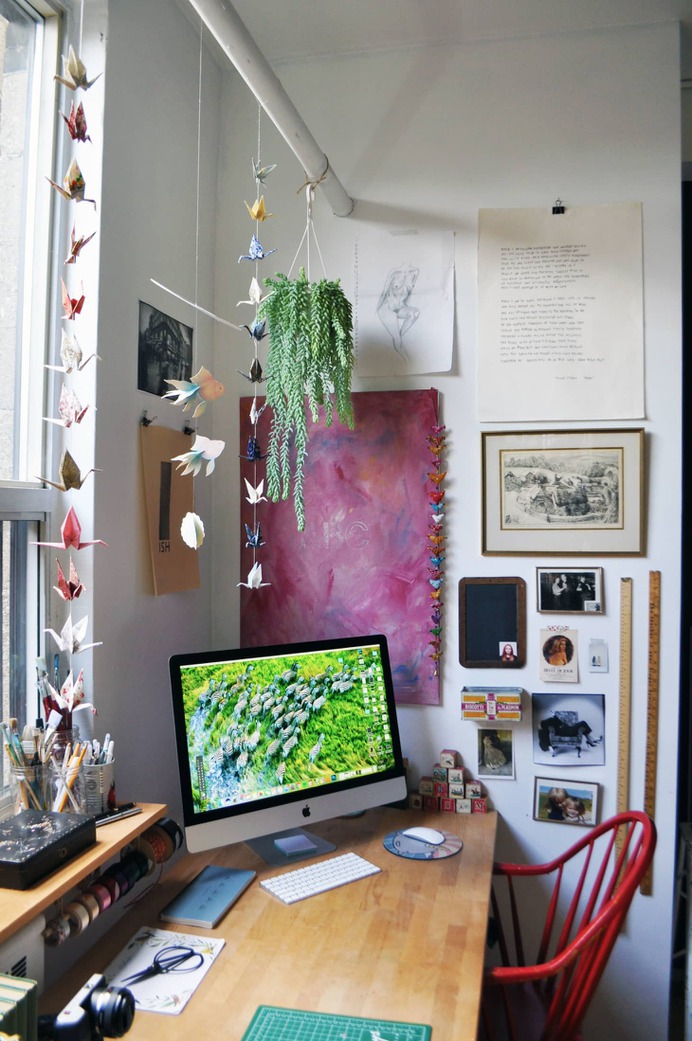 A Small Toronto Studio Apartment with Over 40 Plants | Apartment Therapy